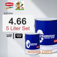 5L KOSSAN TRANSPOXY MASTERBOND 4.66 LIGHT GREY PART A + PART B / KOSSAN PAINT / EPOXY PRIMER