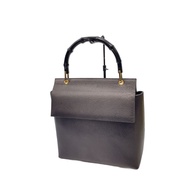 GUCCI Handbag handbag_bamboo -- GRY plain Direct from Japan Secondhand