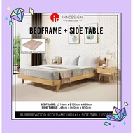 Zare Queen/King Wooded Bed Frame (Free installation )