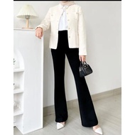 Flare Pants - Highwaist Flare Pants - Highwaist Women's Cutbray Culottes
