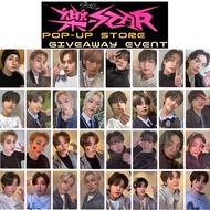 STRAY KIDS ROCK-STAR SOUNDWAVE 1st 2nd POP UP GIVEAWAY EVENT OFFICIAL PHOTO CARD