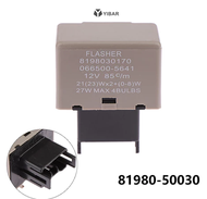 Rơ Le chớp Toyota 8 chân tín hiệu Đèn Xi Nhan rẽ cục cảnh báo nháy rờ khẩn cấp 81980 Lexus Subaru Ca