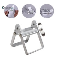 Toothpaste Squeezer Metal Tube Roller Rotating Toothpaste Dispenser Tube Squeezer, Stainless Steel S
