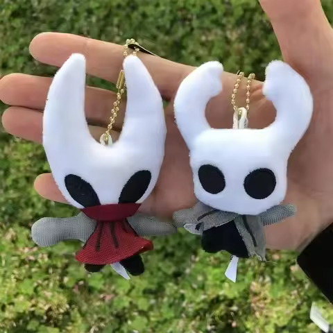 Hollow Knight Silksong Plush Toys Hornet The Knight Keychain Bag Charm Collectible Anime Gaming Merc