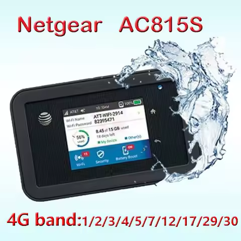 ununlocked netgear ac815s r Aircard AC815s 4G LTE MiFi Mobile Router Hotsport 4g wifi Wireless Hotsp