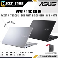 ASUS Vivobook Go E1504F-ABQ469WS / E1504F-ABQ471WMS - 15.6" RYZEN 5,16GB RAM 512GB SSD, OPI W11 Home
