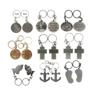 Pewter-like Keychain • Christian Gift • Chosen Treasure