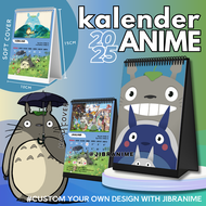 calendar/kalender meja anime Totoro Blue Archive 2025