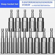 LECAN | Extended Electric Impact Driver 17mm Socket Wrench Tool