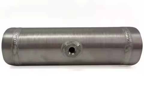 Spun Aluminum Round 3x8 Fuel Tank