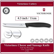 SLS Victorinox Swiss Classic Cheese and Sausage Knife 11cm / 4.3inch Toast Knife Pisau Keju Pisau Roti Pisau Sosej 6.7863