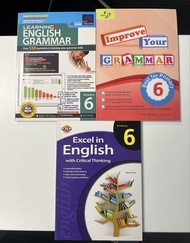 全新小六英文 English ENG Grammar Exercise 文法練習 一套3本