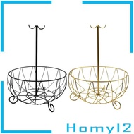 [HOMYL2] with banana holder, banana hook, banana holder and open wire fruit bowl for