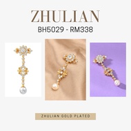 ZHULIAN [BH5029] BROOCH ZHULIAN KERONGSANG ZHULIAN GOLD PLATED EMAS ZHULIAN