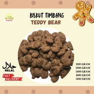 Biskut Timbang - Teddy Bear