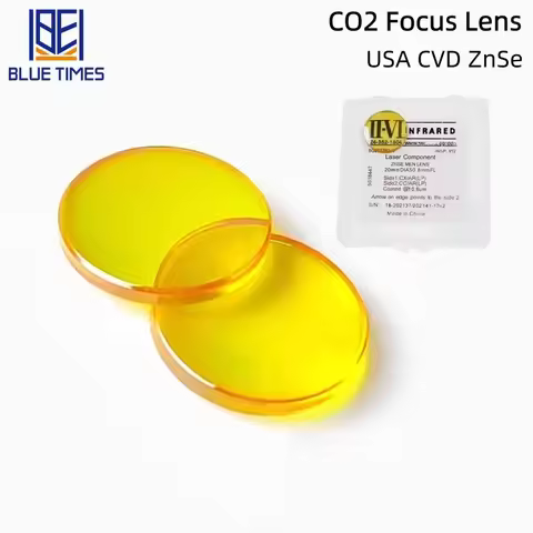 Bluetimes Laser Focusing Lenses CVD Multi-Size CO2 ZnSe Lenses Suitable for Laser Tubes and Laser Cu