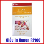 Canon RP108 Thermal Photo Paper with ink