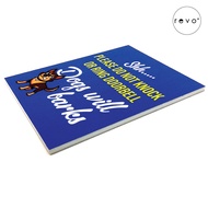 FUNNY CUTE DO NOT KNOCK, DO NOT DISTURB, DND WARNING & INSTRUCTION & NOTICE SIGN