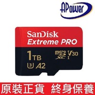 SanDisk - Extreme microSD 1TB A2 UHS-I V30 200R & 140W MB/s 記憶卡 - SDSQXCD-1T00-GN6MA