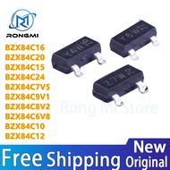 ~~ 100Pcs BZX84C16 BZX84C20 BZX84C15 BZX84C12 BZX84C10 BZX84C6V8 BZX84C8V2 BZX84C9V1 BZX84C7V5 BZX84
