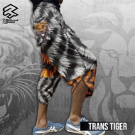 Harem Pants Men's and Women's Casual Harem Pants with Trans Tiger Fullprint Pattern