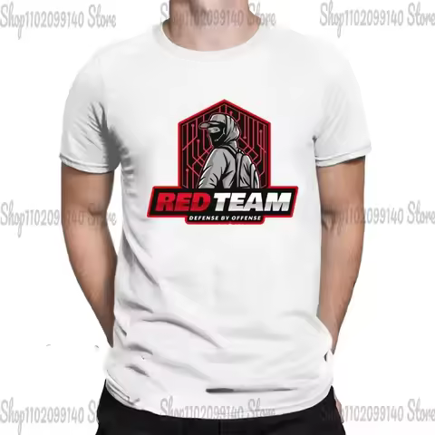 Network Security Red Team Attack Defense T-shirt Linux Operating System Tux Penguin T-shirt Men's an