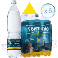 S.Bernardo - [原裝貨] 意大利 S.Bernardo微汽礦泉水1.5公升 x 6瓶 意大利無添加純天然健康礦泉水