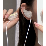 Cute Wired Headphones Wings kt Cat Star Headphones Retro Cute y2k Trendy Accessories Handmade