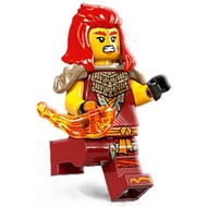 Original Lego Ninjago - Wyldfyre (Dark Red Tunic, Shoulder Armor) 71812 71814 71815 71822 Minifigure