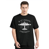 2025 gift shirt Funny B-17 Flying Fortress T-Shirt Men T Shirt Fighter Plane War Pilot xs-3xl
