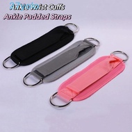 YOLO Ankle Wrist Cuffs, Glutes Exercises for Cable|Ideal Ankle Padded Straps, Adjustable D-Ring Glut
