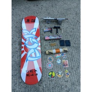 dgk skateboard full set pack pro quality original canandian maples deck  mob grizzly griptape bones 
