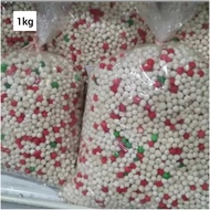 1 KG sagu mutiara / mutiara sagu / sagu mutiara merah putih