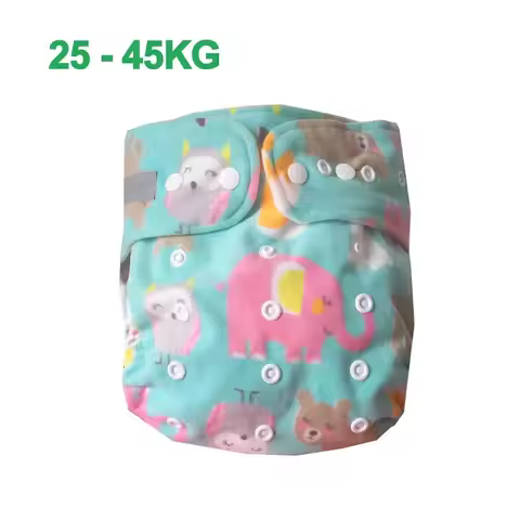 XL SIZE Older Children Waterproof Cloth Diaper Reusable Washable Nappies Baby Cover Size Ajustable P