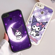 YS-64 Kuromi Shockproof Casing for OPPO A7 F7 A12s A12 F9 A5S Realme 2 Pro