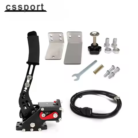 High Quality USB Aluminum Handbrake For PS4 PS5 Only Support Logitech G29 + PC All SIM Racing Games 