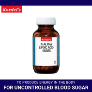 (Exp 7/26) Kordels R-Alpha Lipoic Acid (ALA) for diabetics and sugar regulation 150MG 60 Capsule