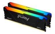 Kingston FURY Beast 32GB (2x16GB) 2666MT/s DDR4 CL16 Desktop Memory Kit of 2 | Intel XMP | AMD Ryzen