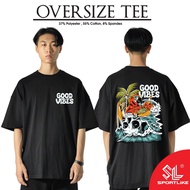 Oversize T-shirt - Design GOOD VIBES | 220GSM