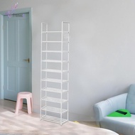 [Freneci] Tall Shoe Rack, Sturdy And Practical with Hooks for Balcony, Living Room, Wardrobe