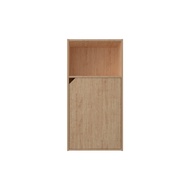 [特價]樂嫚妮 簡約一門三格櫃/收納櫃/層櫃-台灣製E1板材-(2色)金星色