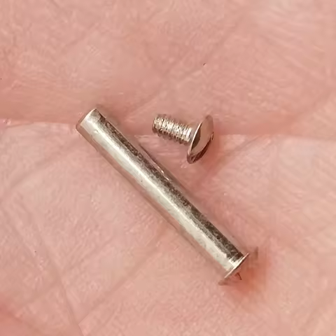 Gold/Silver Alloy Nut Screw Rivets Set For IMCO 6700/6800 Kerosene Oil Gasoline Lighter Universal Re