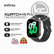 🇲🇾INFINIX XWatch H5 Pro  Smart Watch 2.06" Amoled Screen Up to 18 Days Battery Life Full AI-Powered