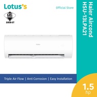 Haier 1.0hp / 1.5hp / 2.0hp R32 Non-Inverter Aircond [ HSU-10LPA23 / HSU-13LPA21 / HSU-19LPA23 ]