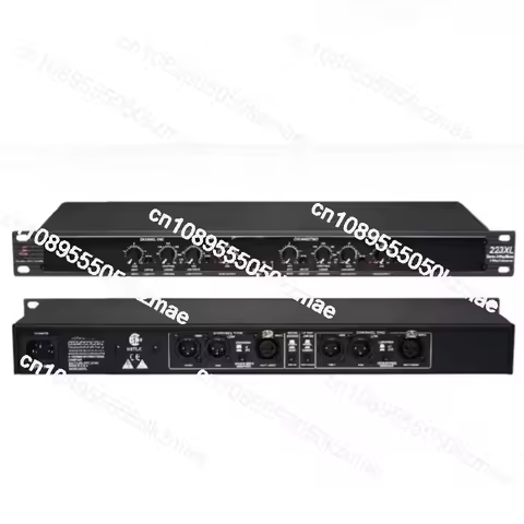 Professional Audio Crossover DBX 223XL 234XL, 2 Way 3 Way Frequency Divider Rack Mount for PA System