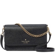 Kate Spade Madison Small Flap Crossbody Bag In Black kc586