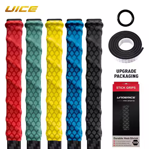 UICE Hockey Grip Tape Heat Shrinkable Tube Ice Hockey Stick Grips Non-Slip Fishing Badminton Hockey 