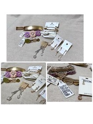 Osewaya 日本製 飾物 耳環 頭飾 髮夾 皮革綁帶 lattice韓國 Made in Japan 日本飾品 森系 日系 日本品牌 日本牌子 日牌 日系衣服 日本衣物 日本衫 日牌衣服 日本代購