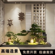 Decorative Landscape Simulation Hotel Style Pine Indoor Vacation Welcome Pine Ornaments Welcome Pine