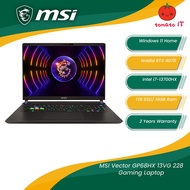 MSI Vector GP68HX 13VG 228 16 QHD i7-13700Hx Nvidia RTX 4070 Gaming Laptop